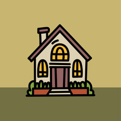 Cute Home Doodle 
