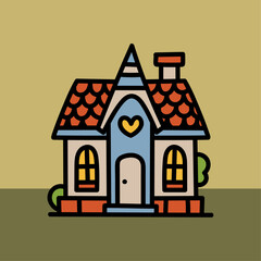 Cute Home Doodle 
