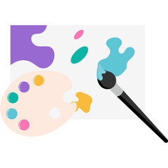 Art Tools Illustration