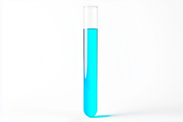 glass lab tube of liquid