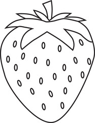strawberry fruit icon