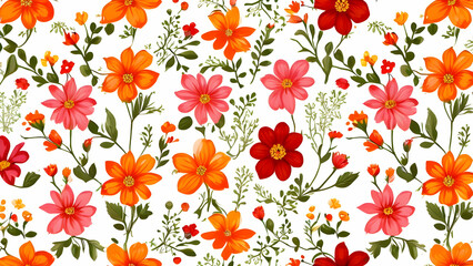 Vibrant Floral Burst