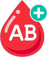 Blood Type AB+ Icon
