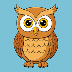 owl vector illustration