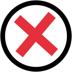 Obraz premium cross sign