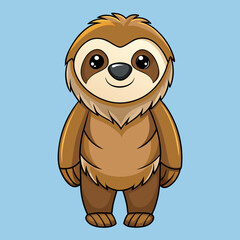 sloth  cartoon character