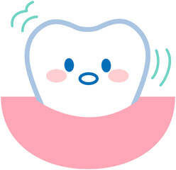 Wobbly tooth 