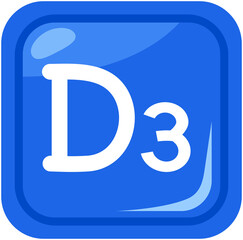 Vitamin D3 Icon 