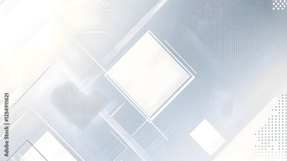 Poster abstract geometric background features squares lines and subtle textures
