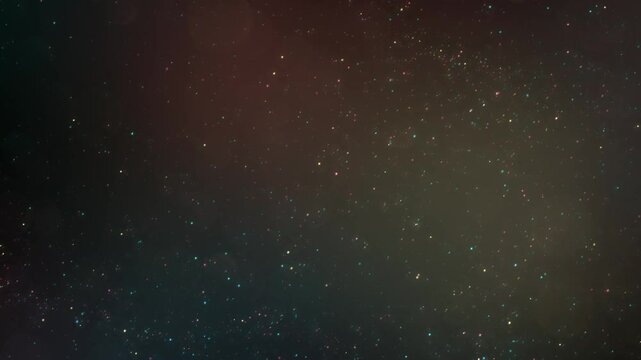 beautiful wallpaper with luminous sparkle particles moving at random