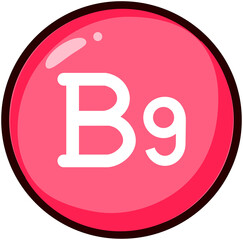 Vitamin B9 Icon