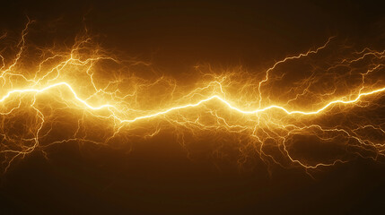 Golden Electrical Discharge