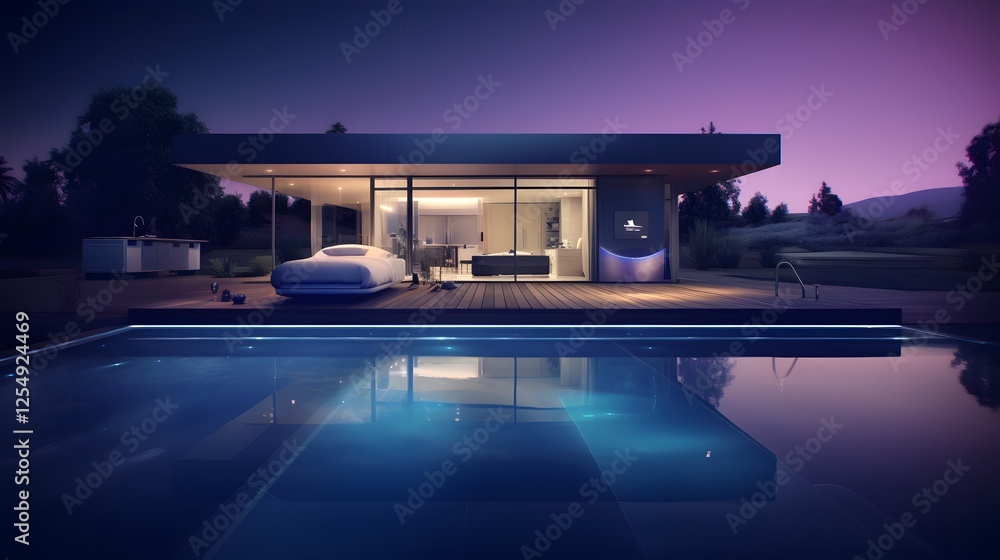 Poster innovative and user friendly mobile app interface designed to simplify the home buying and selling p