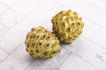 Ripe sweet juicy anona fruit