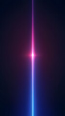 A simple, dark blue background with neon purple and light cyan lines that form waves
