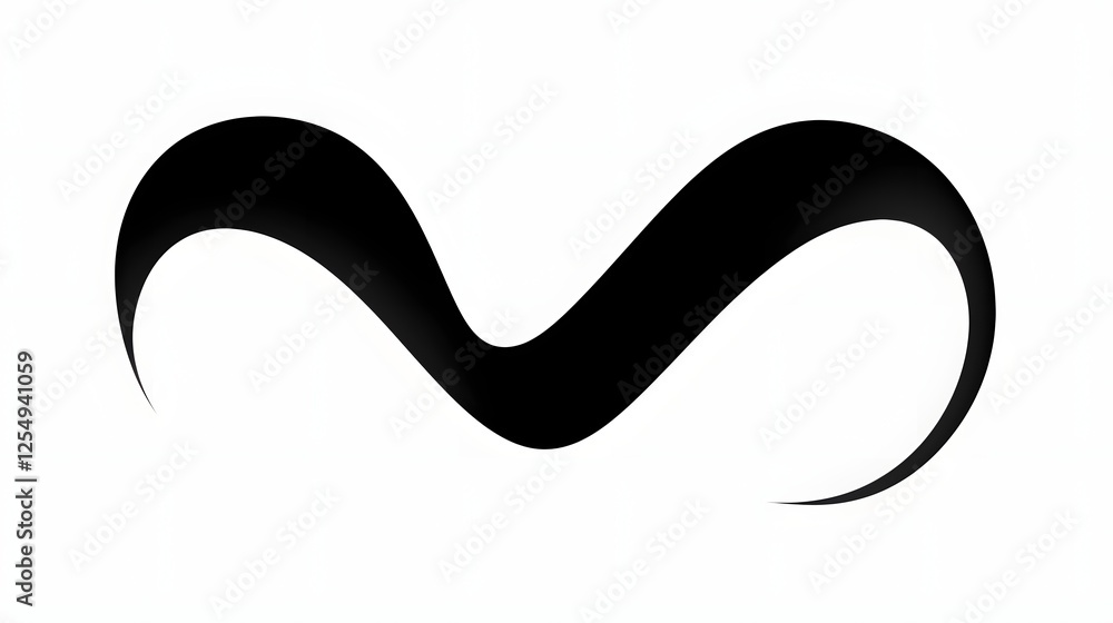 Poster smooth elegant single line heart drawing in clean minimalist aesthetic design suitable for various r
