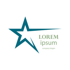 successful victory star logo design