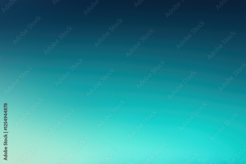 Poster calm blue gradient background with soft transitions of color from dark to light hues