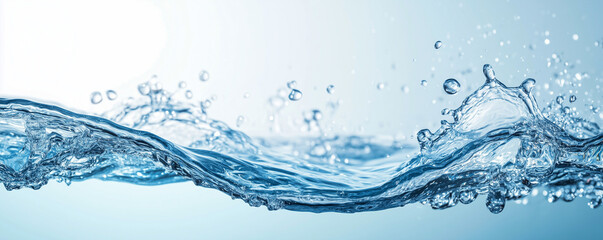 water splash isolated