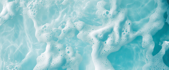 icicles on a blue background