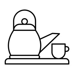 Herbal Tea outline icon