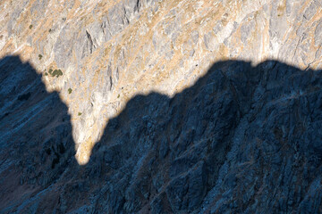 Mountain landscape of the High Tatras, Poland, Orla Perć.
