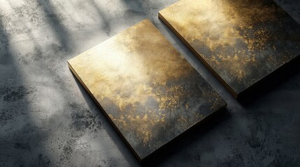 Elegant Gold Texture on Surface for Creative Background Design