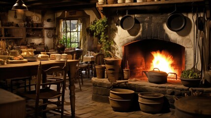 farmhouse country kitchen