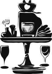 chocolate cake on birthday