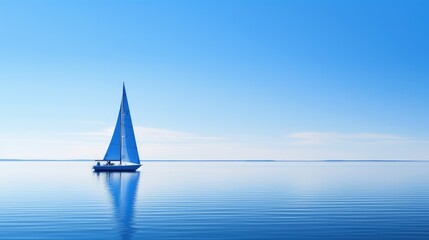 Obraz premium hull launch blue