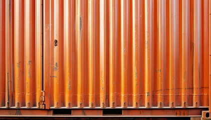 Background image, container, used metal, metal, metal corrugations, rust, transport, tiles, zinc,