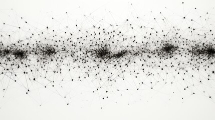 Obraz premium s data line art