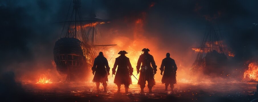 Pirates of the Burning Sea: A Night of Treachery and Fire