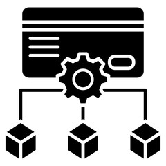 Infrastructure Glyph Icon