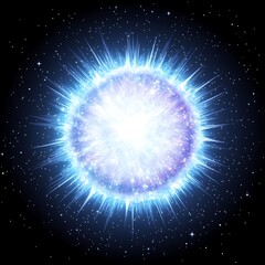 Ethereal Cosmic Event A Celestial Burst of Light and Energy in the Vast Expanse of Space and Time
