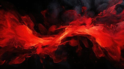 dynamic abstract black and red background