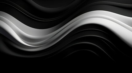 Obraz premium patterns black dynamic background