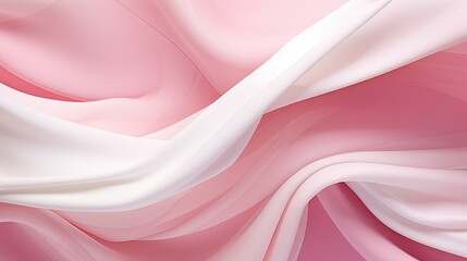 Obraz premium design pink and white abstract