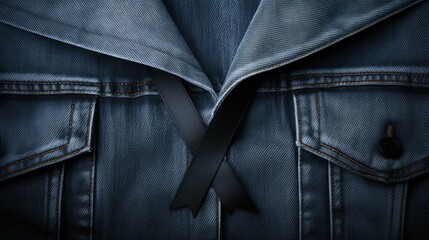 fight black cancer ribbon