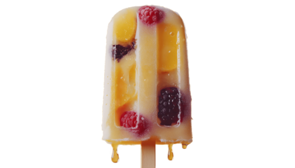 Fruity Ice Pop On Stick