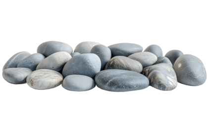 Pile Of River Rock Stones