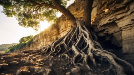 survival tree with roots