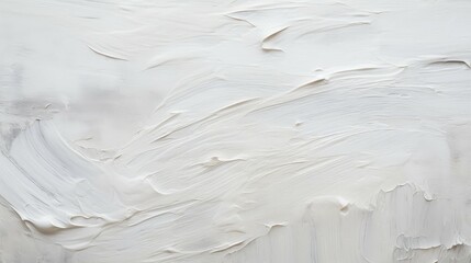 Obraz premium bold white brush texture