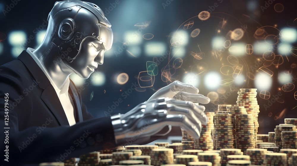 Aufkleber digital assistant offering voice controlled financial advice and consulting services for innovative 