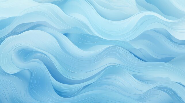 waves background pattern blue