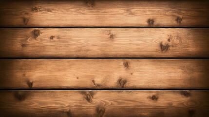 Fototapeta premium Rustic Brown Wooden Planks Background Image