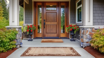 mat open door welcome