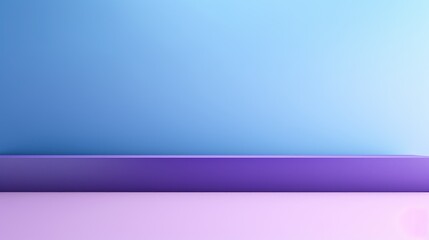 Obraz premium minimalist purple and blue background