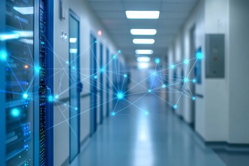 Hospital Server Room Network Data