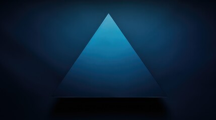 geometric blue background triangle